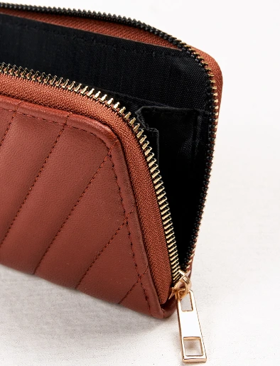 Billetera Textura Camel