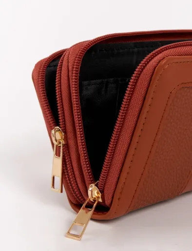 Billetera Café con Textura