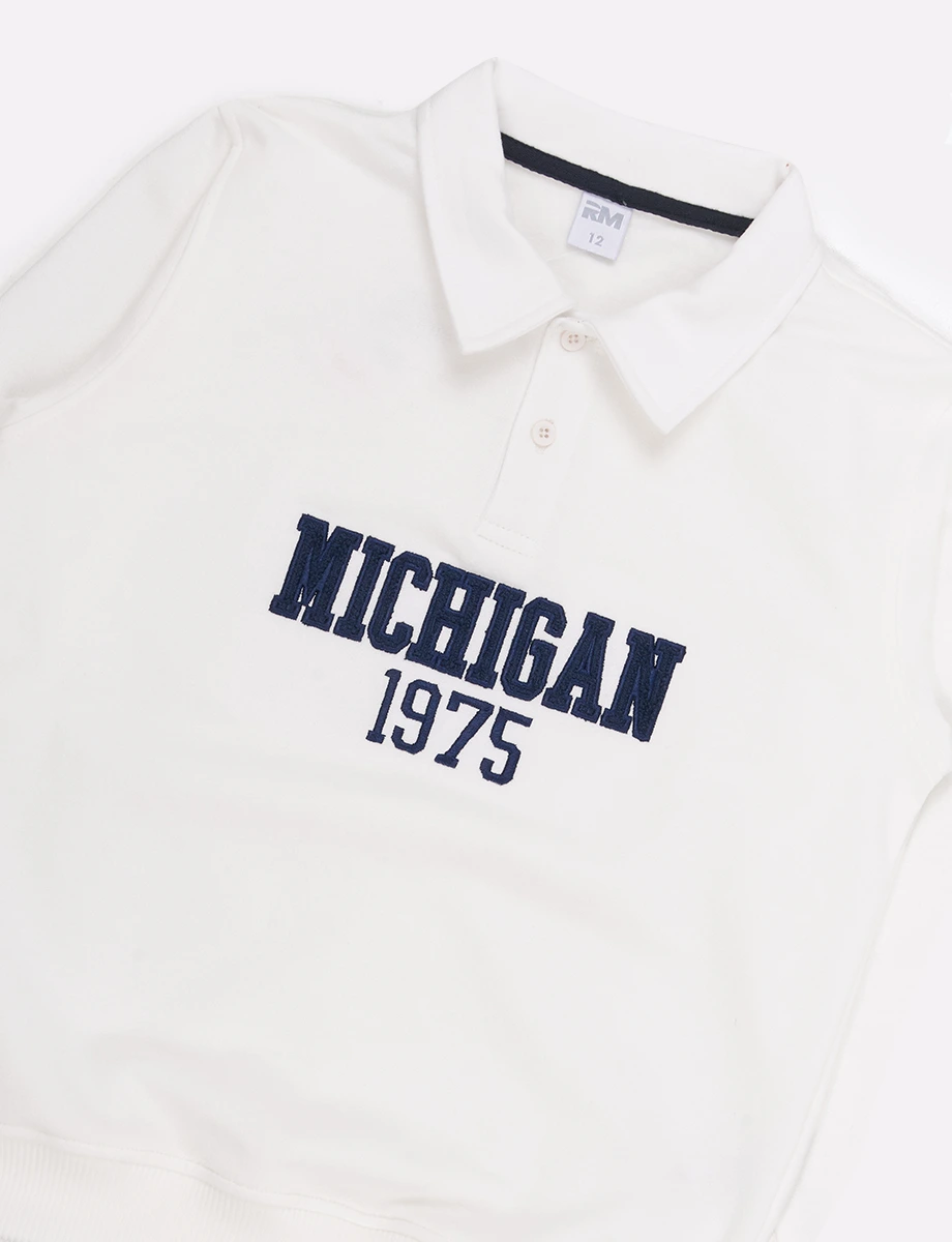 Buzo Michigan Blanco