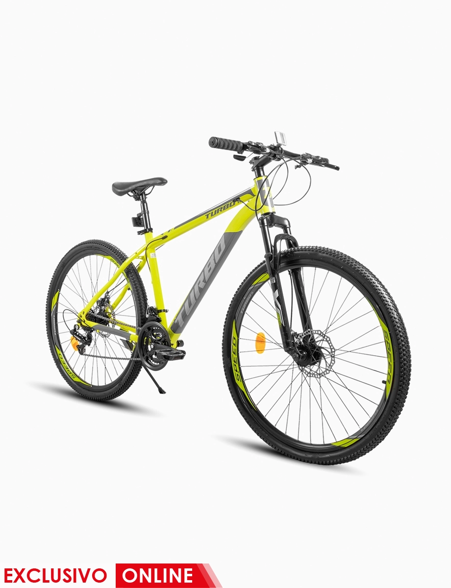 Bicicleta Montañera 27.5" Amarillo/Gris | Turbo