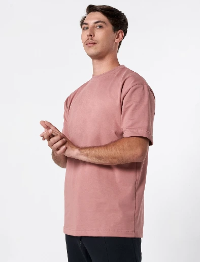 Camiseta Oversize Palo Rosa