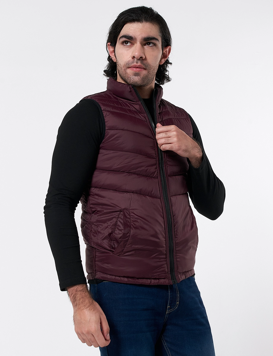 Chaleco Reversible Unicolor