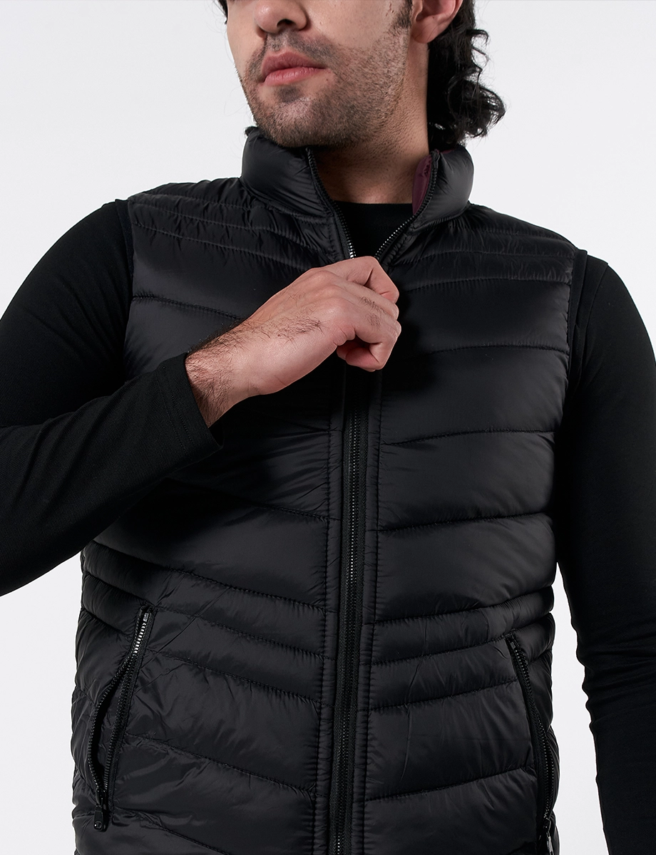 Chaleco Reversible Unicolor