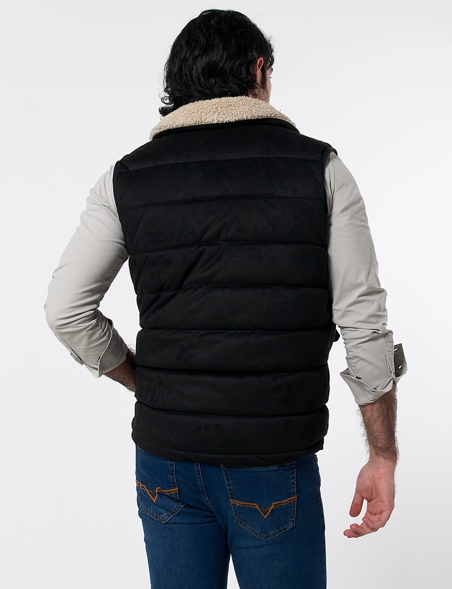 Chaleco con Cuello Unicolor