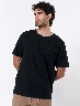 Camiseta Básica Negra Hombre – Versátil para cualquier ocasión