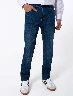 Pantalón Llano Azul Oscuro Hombre – Look formal con estilo moderno