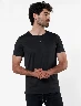 Camiseta Sport Negro Hombre – Aire deportivo para actividades diarias