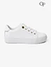 Mocasín con Cordones Blanco Mujer – Elegancia moderna para diferentes ocasiones