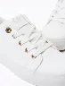 Mocasín con Cordones Blanco Mujer – Elegancia moderna para diferentes ocasiones