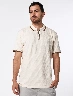 Camiseta Polo Tejida Crudo Hombre – Look fresco con acabado sofisticado