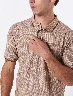 Camiseta Polo Punto Café Claro Hombre – Toque cálido y sofisticado