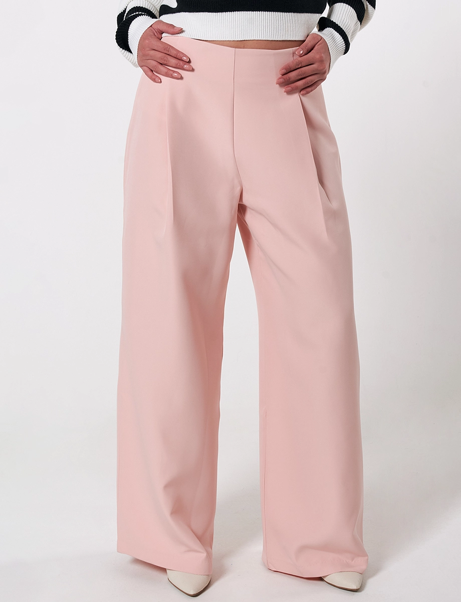 Pantalón Palazzo Palo Rosa