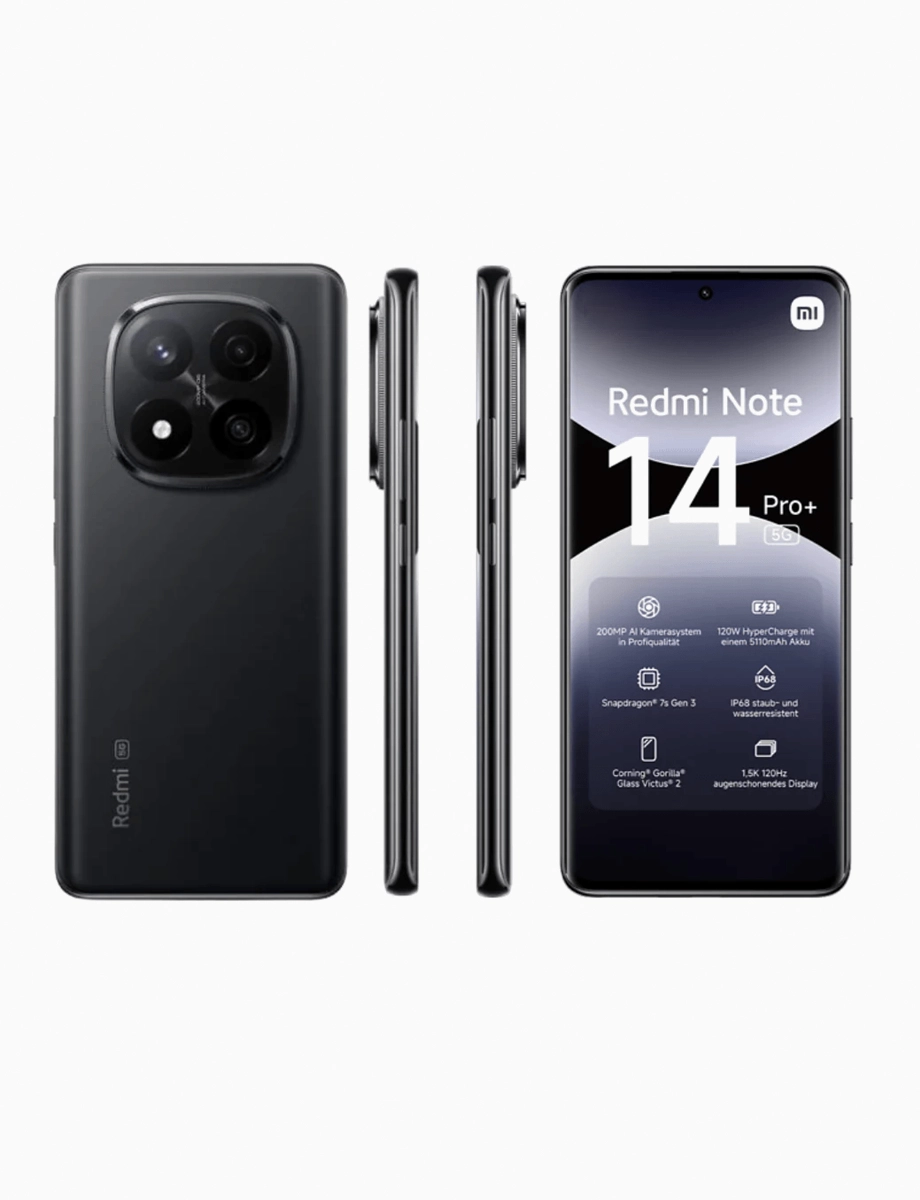 Celular Redmi Note 14 Pro 5G Negro Ocaso | Xiaomi