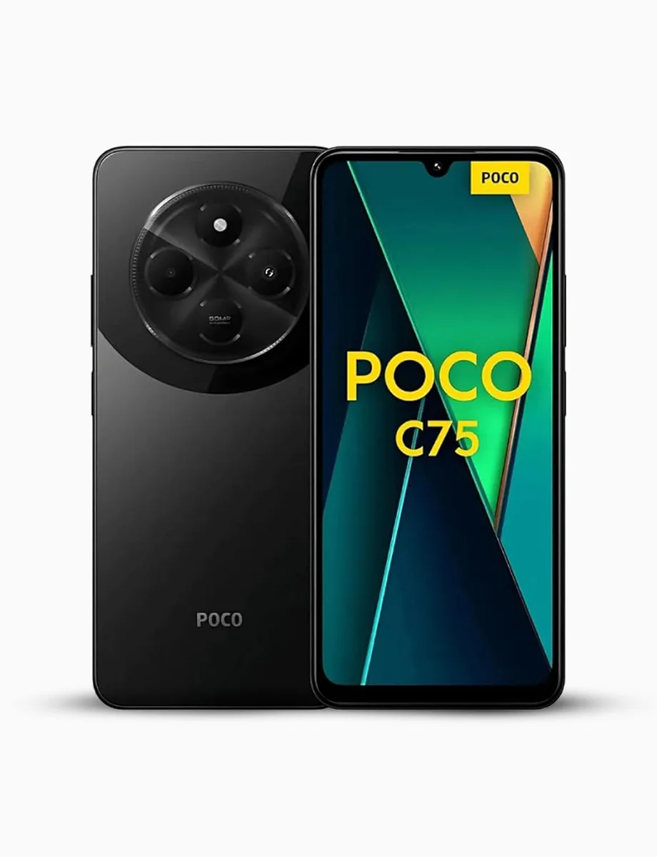 Celular Poco C75 de 256GB y RAM 8GB Negro | Xiaomi