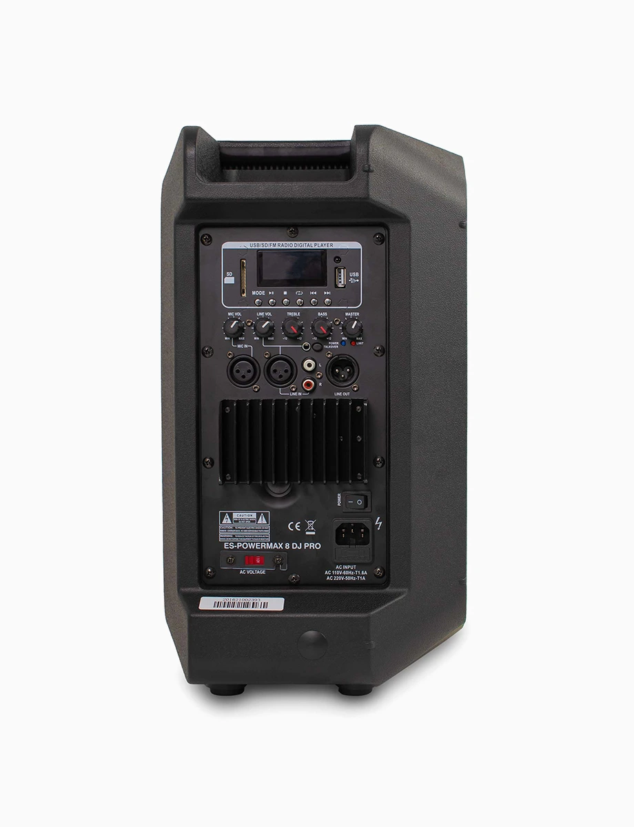 Caja Amplificada Pro de 8" 100W RMS | England Sound