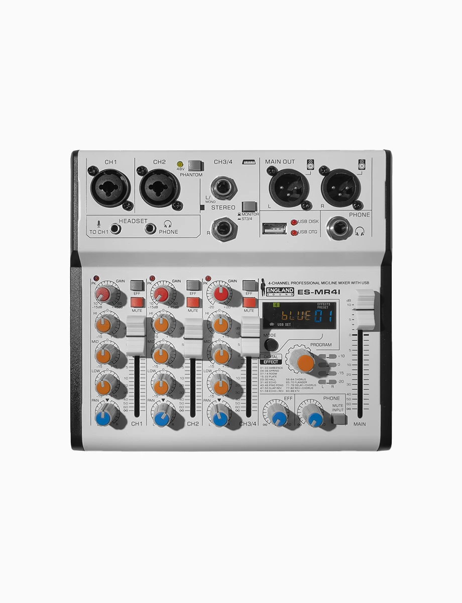 Consola de Audio de 4 Canales | England Sound