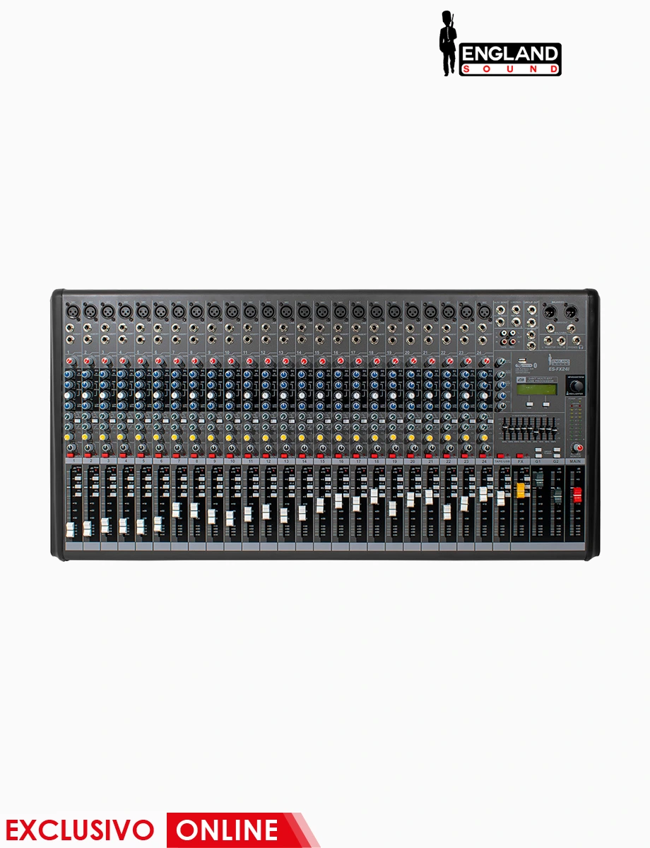 Consola de Audio 24 Canales | England Sound