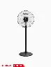 Ventilador Pedestal de 16" Negro | Digital Top