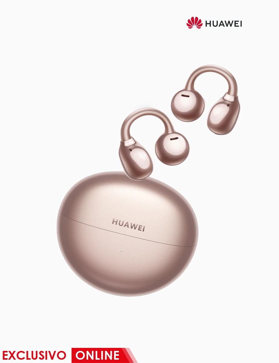 Audífonos FreeClip Oro Rosa | Huawei