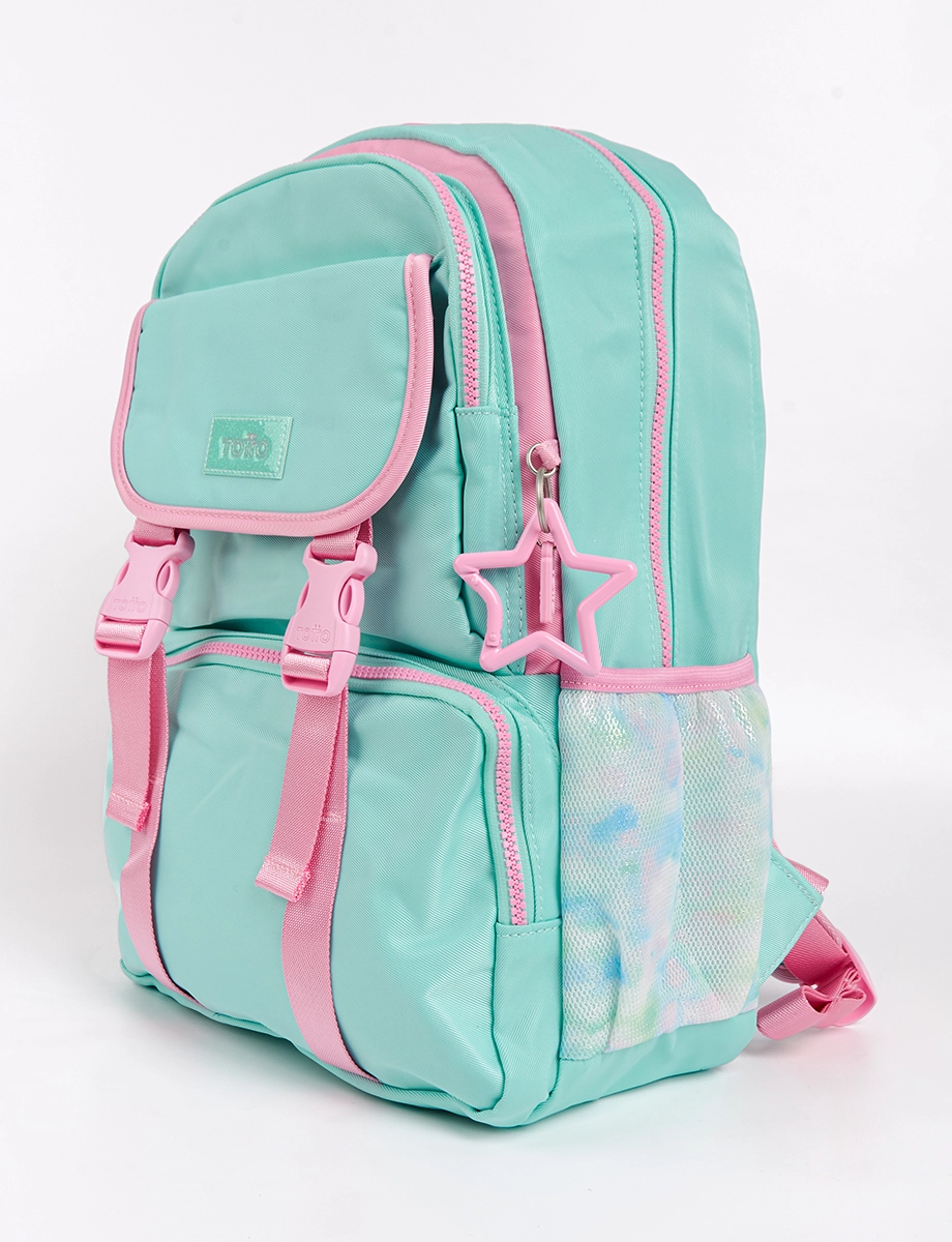 Mochila Escolar Verde | Totto
