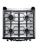 Cocina Ferrara Maxgrill Zafiro 4 Quemadores Negro | Indurama + Cilindro de Gas