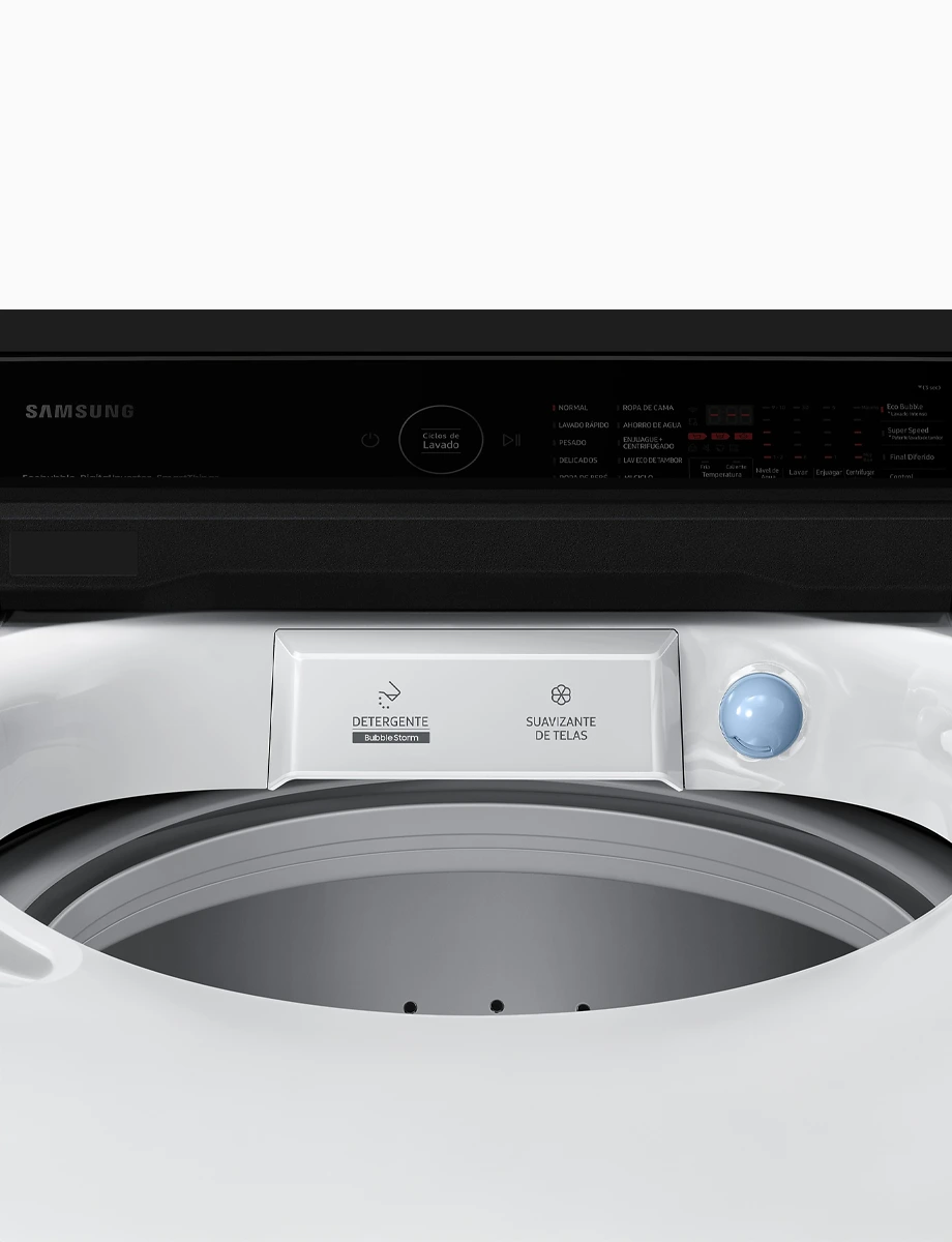 Lavadora Carga Superior 21 Kg Blanco | Samsung