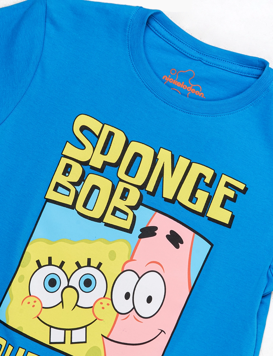 Camiseta Sponge Bob Azul