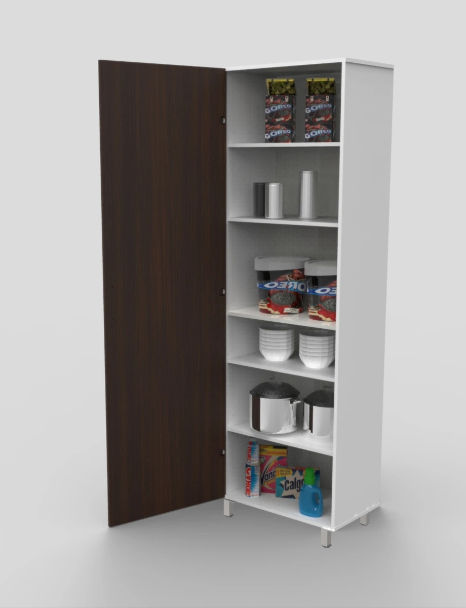 Alacena Laos 1 Puerta Wengue | Mueble Fácil