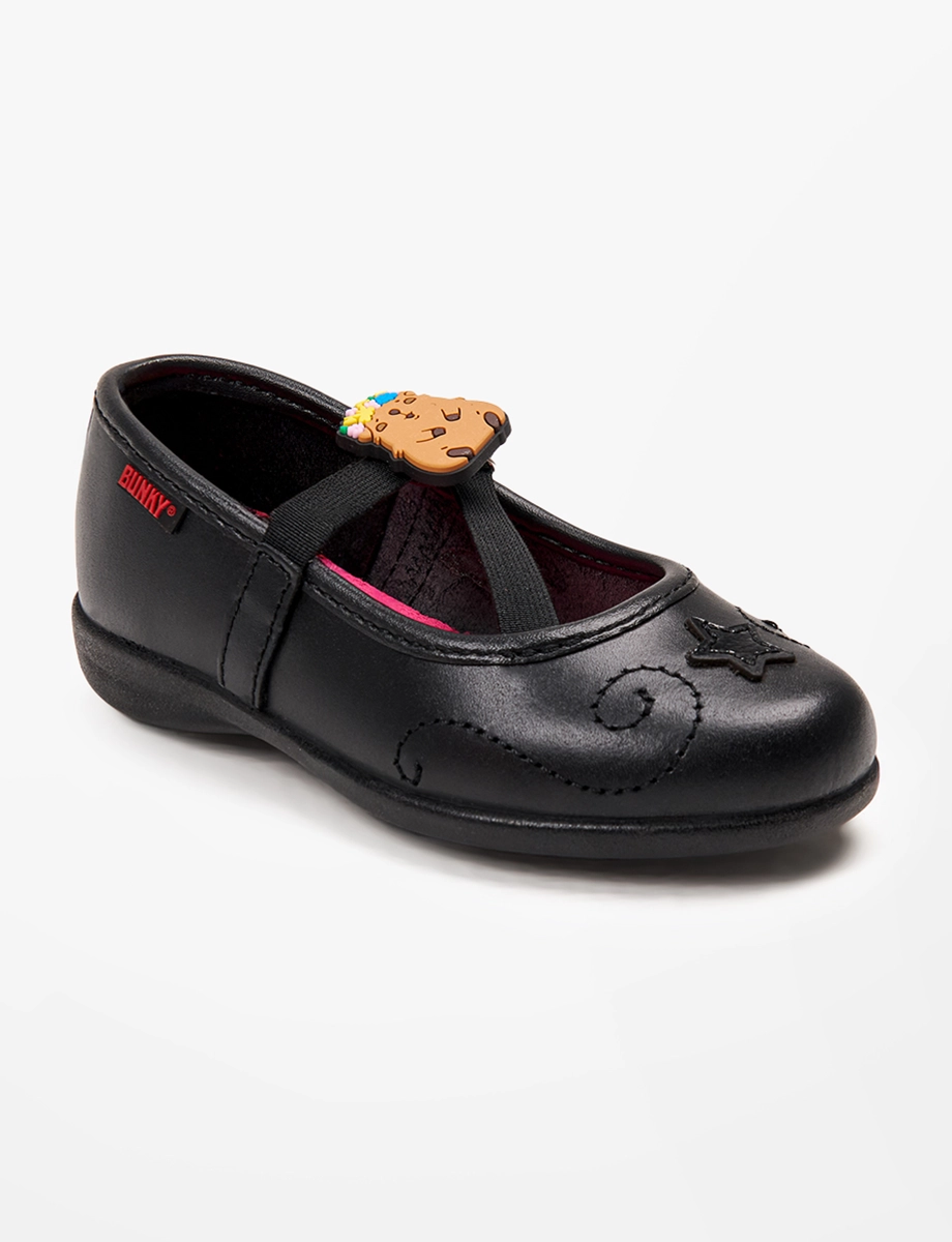 Zapato Escolar Caña Baja Pre Negro