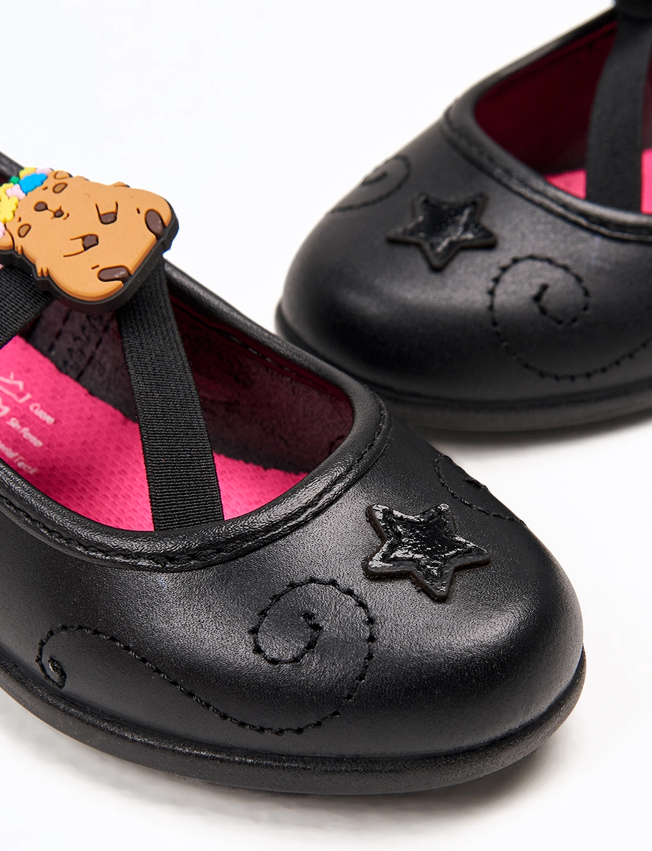 Zapato Escolar Caña Baja Pre Negro