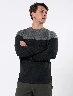 Sweater Textura Gris Oscuro