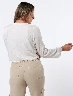 Blusa Encarrujado Crudo Mujer – Toque delicado con estilo femenino