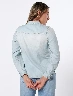 Blusa Camisera Celeste Claro Mujer – Look fresco diario