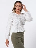 Blusa Blanca con Textura Mujer – Elegancia sencilla para cada ocasión