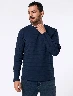 Buzo Textura Azul Marino Hombre – Look casual con estilo actual