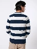 Buzo Rayas Azul Marino Hombre – Look moderno con detalle de rayas