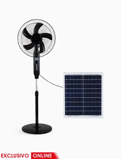 Ventilador Recargable 18" Negro | Starsonic