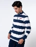 Chompa a Rayas Azul Marino Hombre – Estilo clásico con un toque moderno