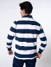 Chompa a Rayas Azul Marino Hombre – Estilo clásico con un toque moderno
