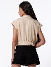 Blusa Llana Taupe Mujer – Estilo elegante y versátil