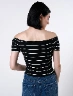 Blusa a Rayas Negro Mujer – Rayas clásicas para un look moderno