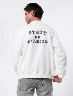 Chompa Fleece Blanco Hueso Hombre – Comodidad ideal para días frescos