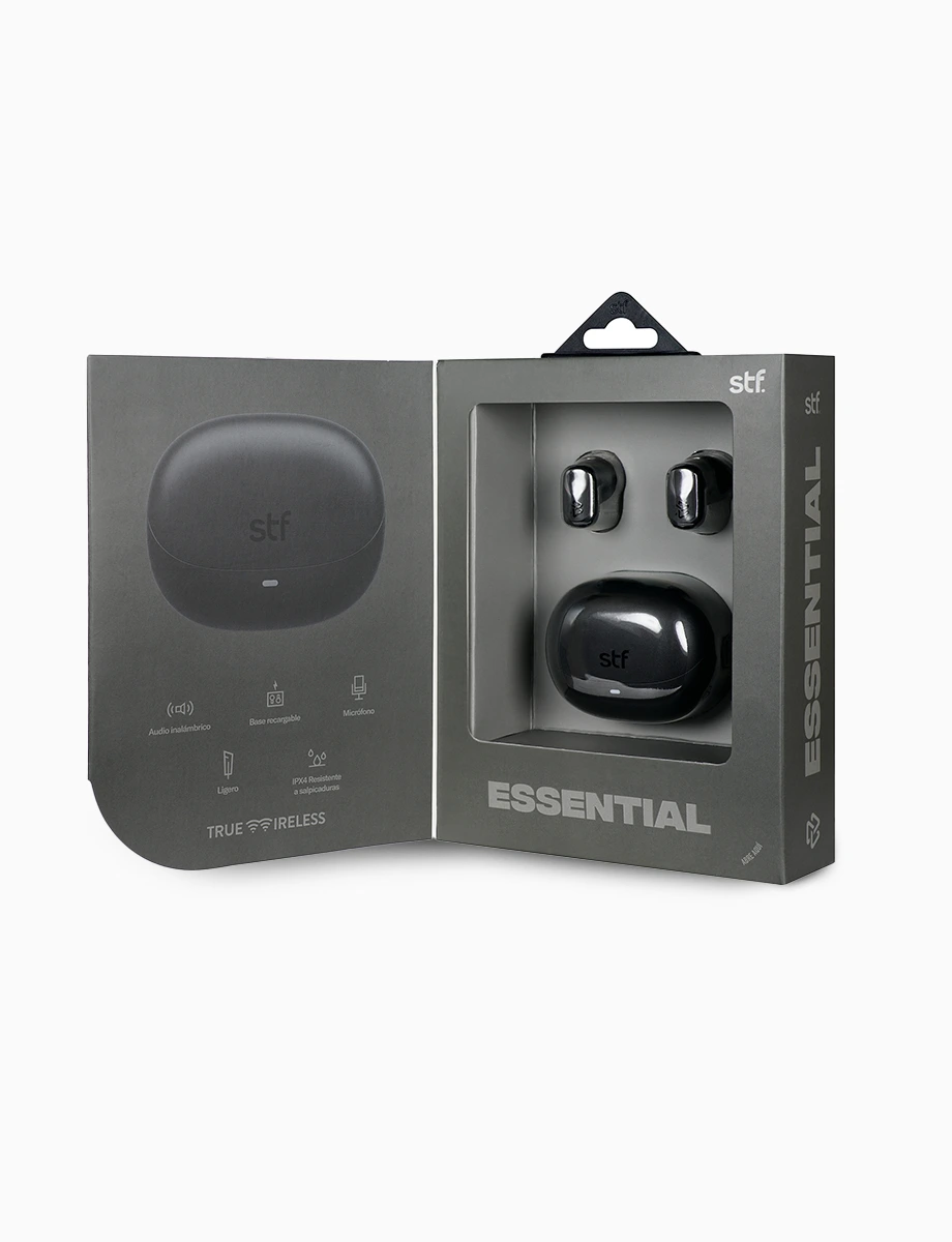 Audífonos Inalámbrico Essential TWS Negro | STF