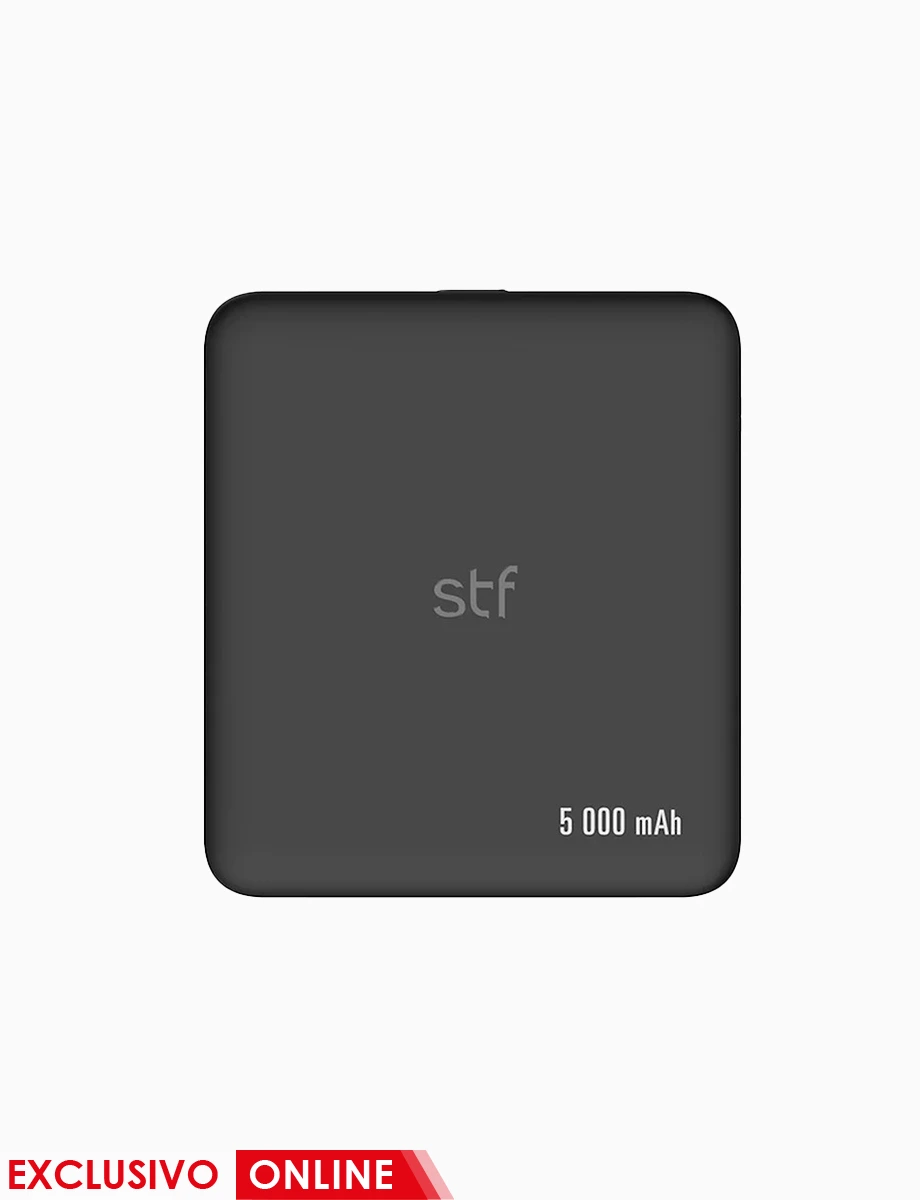 Batería Power Bank 5000mAh Negro | STF