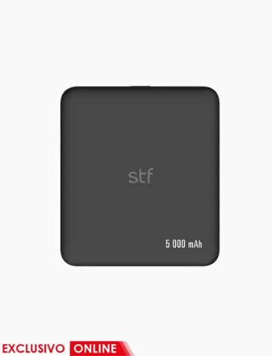 Batería Power Bank 5000mAh Negro | STF