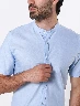 Camisa Manga Corta Celeste Claro Hombre – Comodidad ligera para climas cálidos