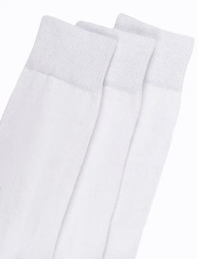 Medias Pack x3 Blanco