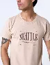Camiseta Seattle Unicolor Hombre – Diseño moderno de uso diario