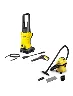 Combo Aspiradora WDL 1 + Hidrolavadora K2 | Karcher