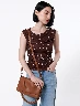 Cartera Junior Camel Mujer – Estilo compacto con acabado elegante